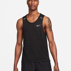 Nike Running Essentials Miler Tank Black Size Medium
